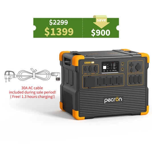 PECRON E3600LFP 3600W 3072Wh