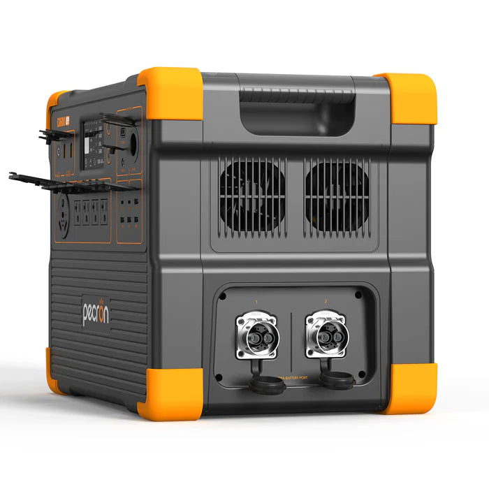 PECRON E3600LFP+Portable Power Station+ E3600LFP+2*EP3000-48V