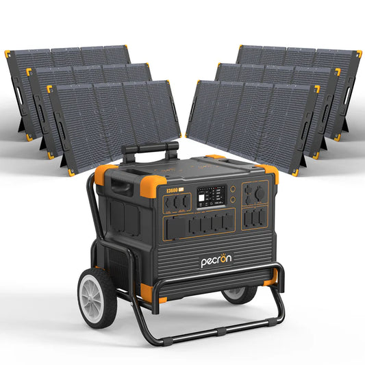 PECRON E3600LFP+4*300W Solar Panel +6*300W Solar Panel