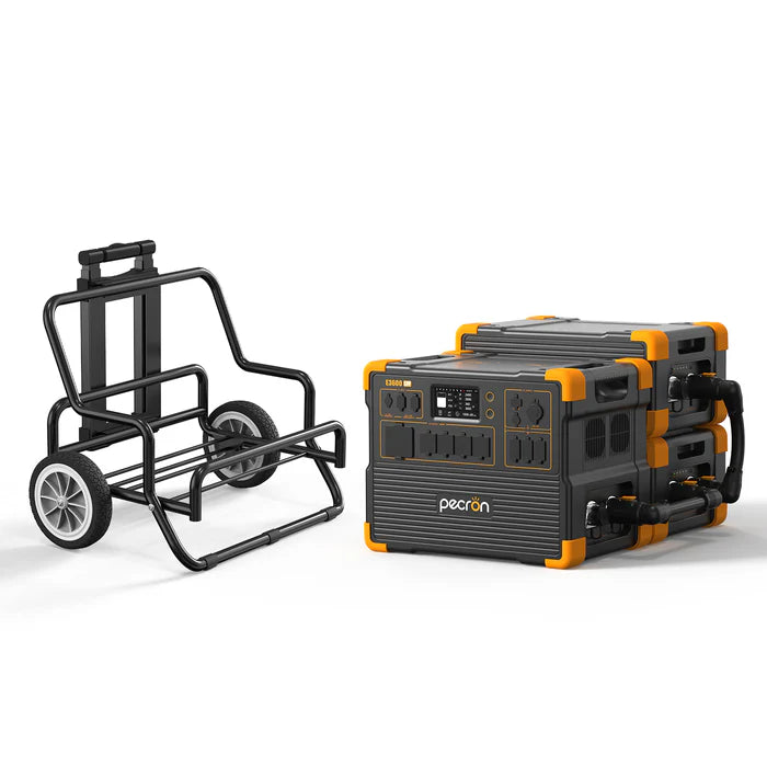 PECRON E3600LFP+Portable Power Station+ E3600LFP+2*EP3000-48V