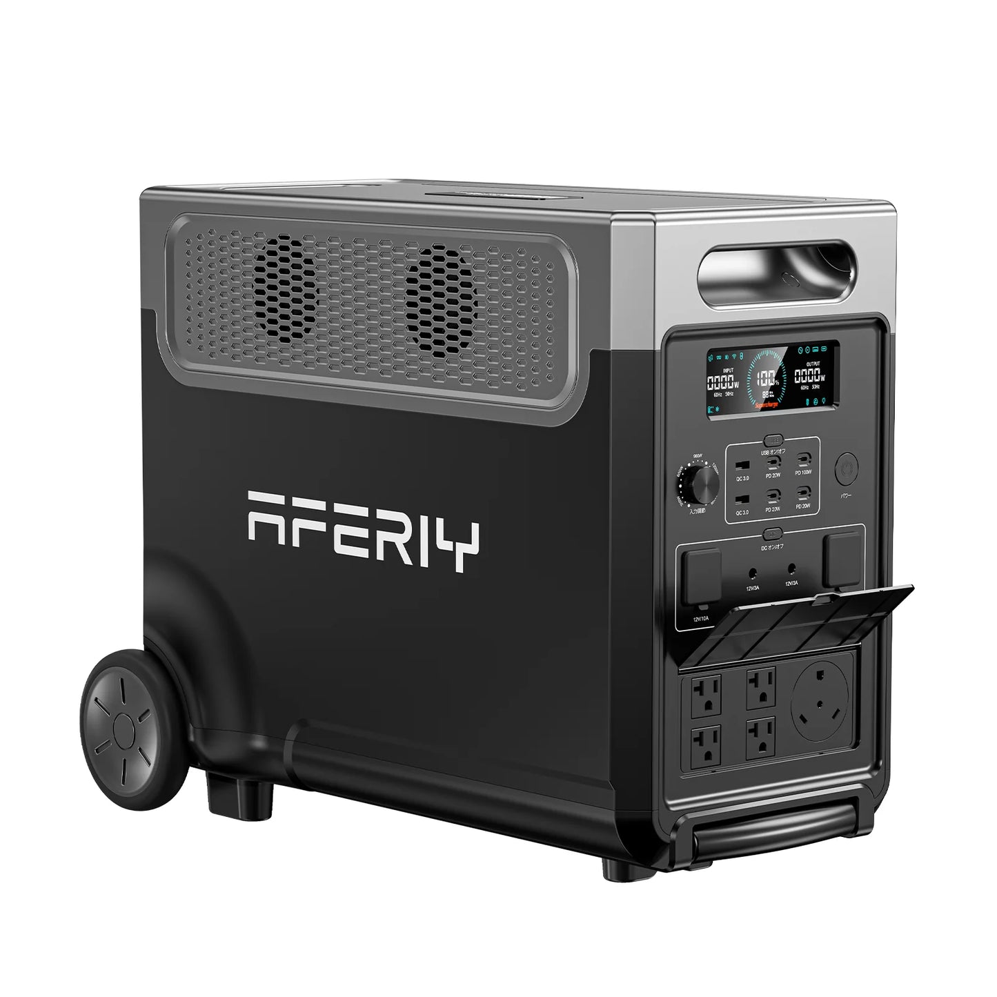 AFERIY P310 Portable Power Station 3600W Output, 7680Wh Capacity, APP