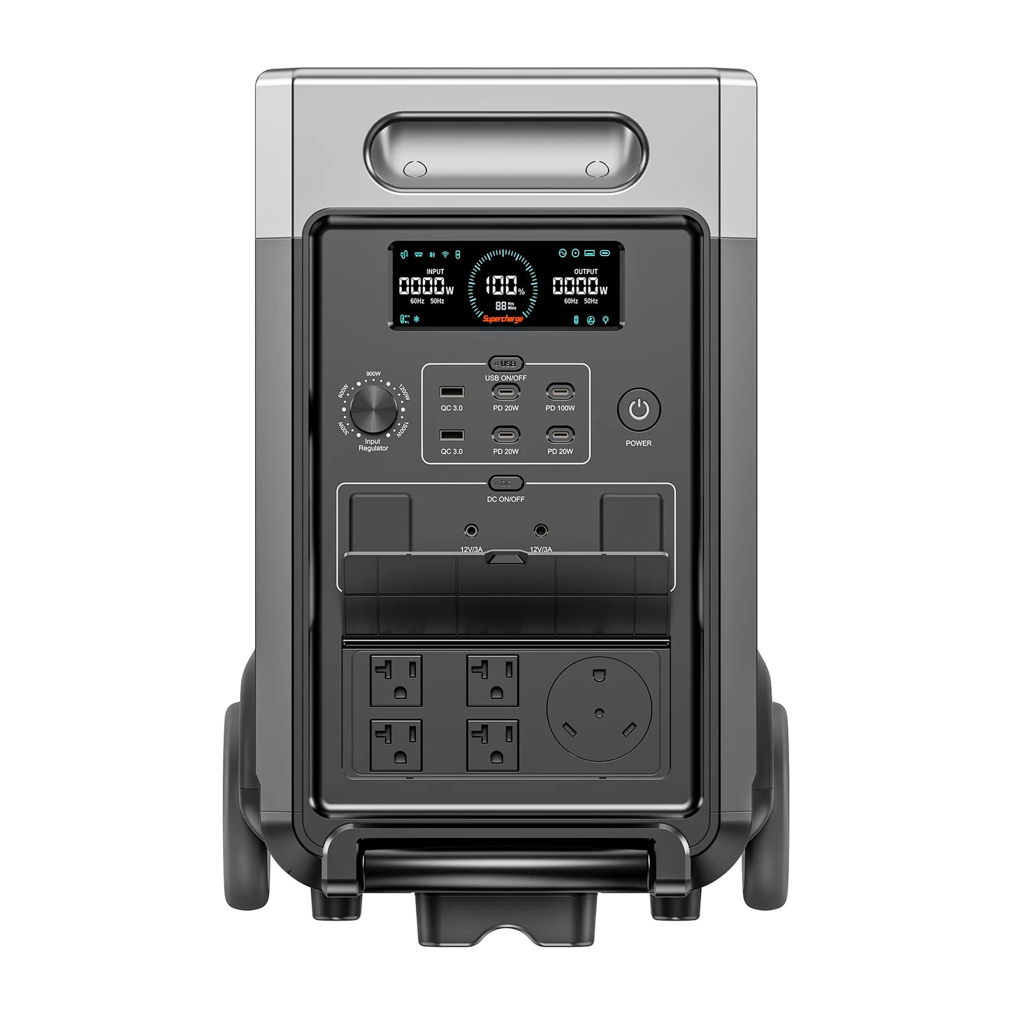 AFERIY P310 Portable Power Station 3600W Output, 7680Wh Capacity, APP