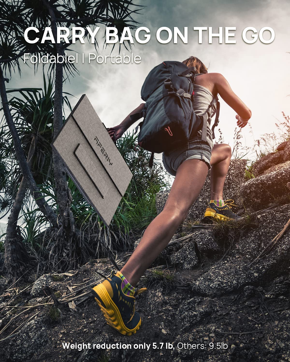 AFERIY AF-S100 100W Portable Solar Panel