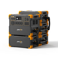 PECRON E3600LFP+Portable Power Station+ E3600LFP+4*EP3000-48V