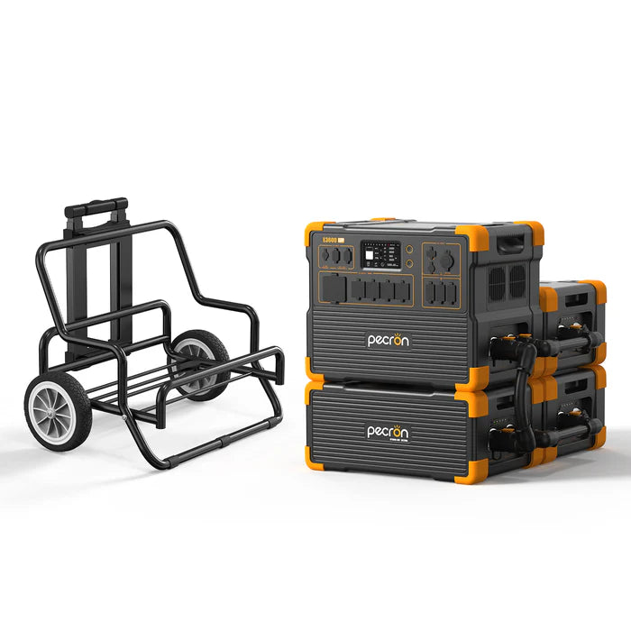 PECRON E3600LFP+Portable Power Station+ E3600LFP+3*EP3000-48V
