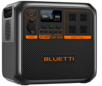 BLUETTI AC180P +350W Solar Portable Power Station 1,800W 1,440Wh 350W Solar Kit