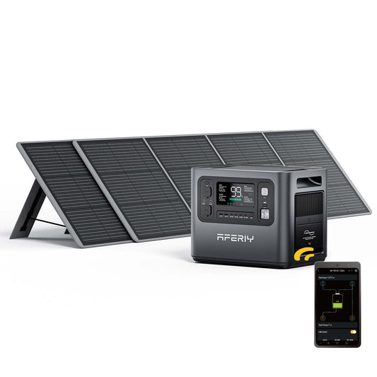 AFERIY P210 Portable Power Station2400W, 2048Wh, APP | 200W Solar Input*2