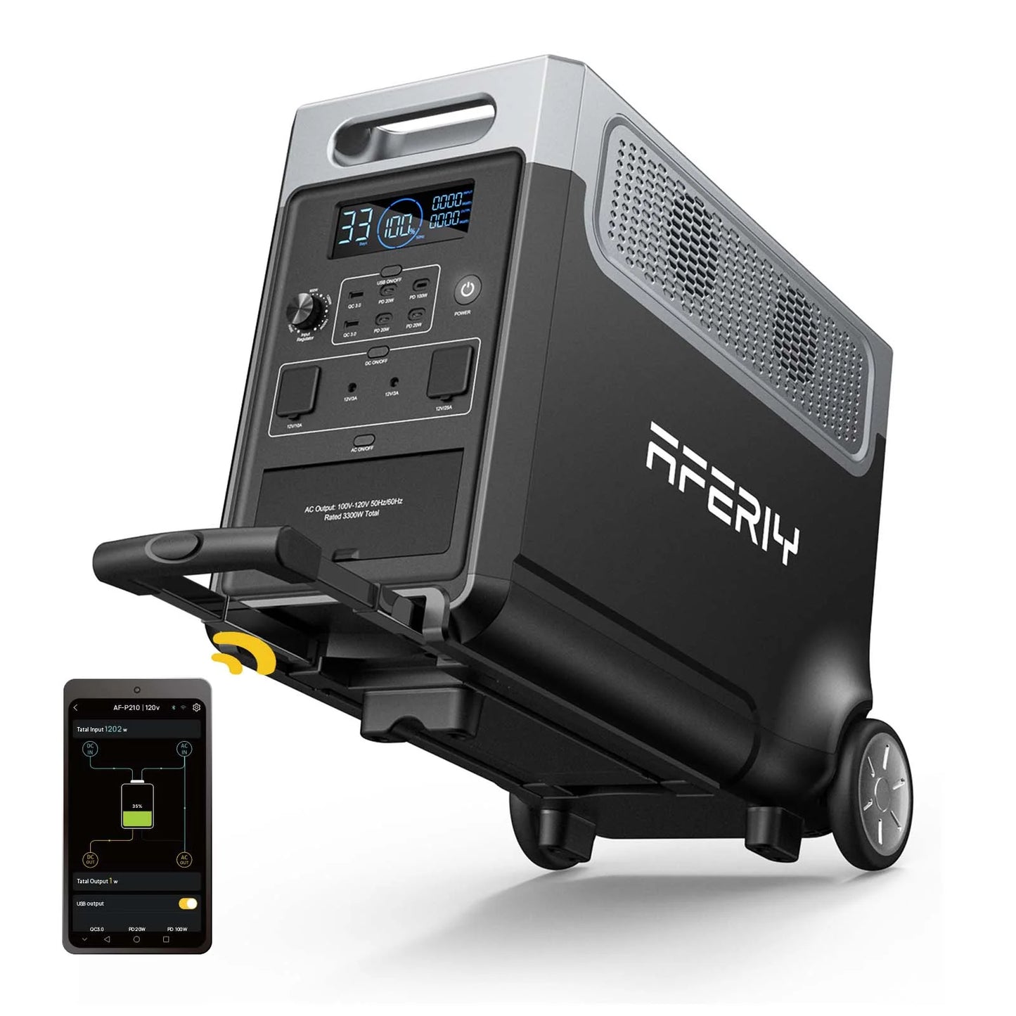 AFERIY P310 Portable Power Station APP | 400W Solar Input *4